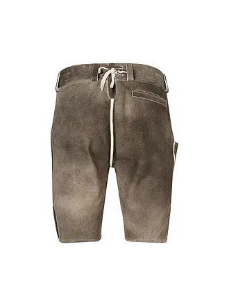 GWEIH & SILK | Culotte en cuir traditionnel Vitus | braun